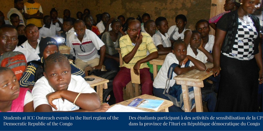 Bunia: “A Day at School with the ICC” campaign reaches over 900 students