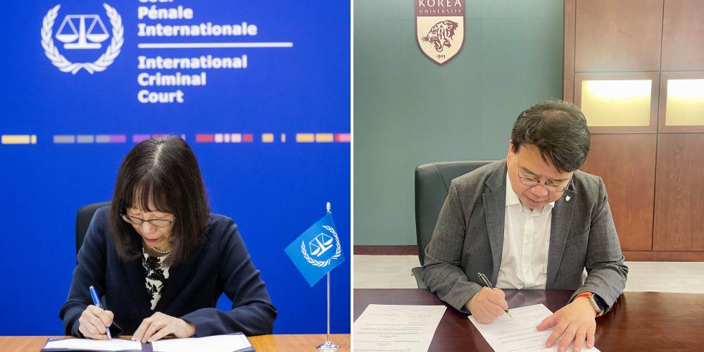 ICC signs Memorandum of Understanding with Korea University 